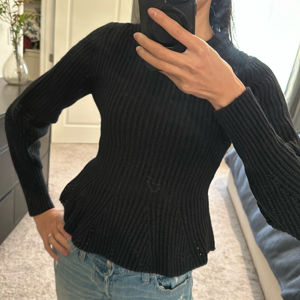 Banana Republic Black Sweater Size XS